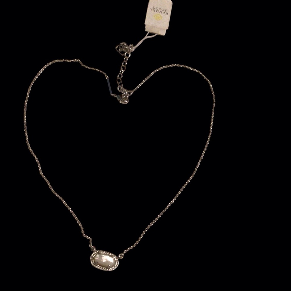Kendra Scott Silver Pendant Necklace